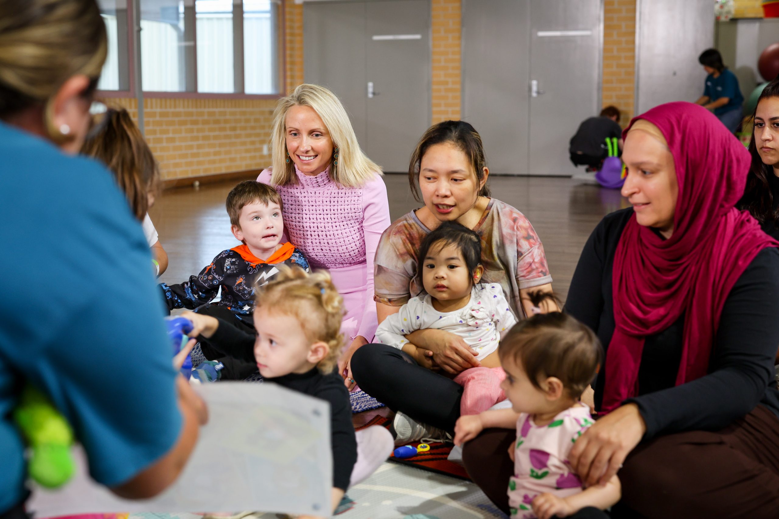 National Playgroup Week of parents and their babies engaging together