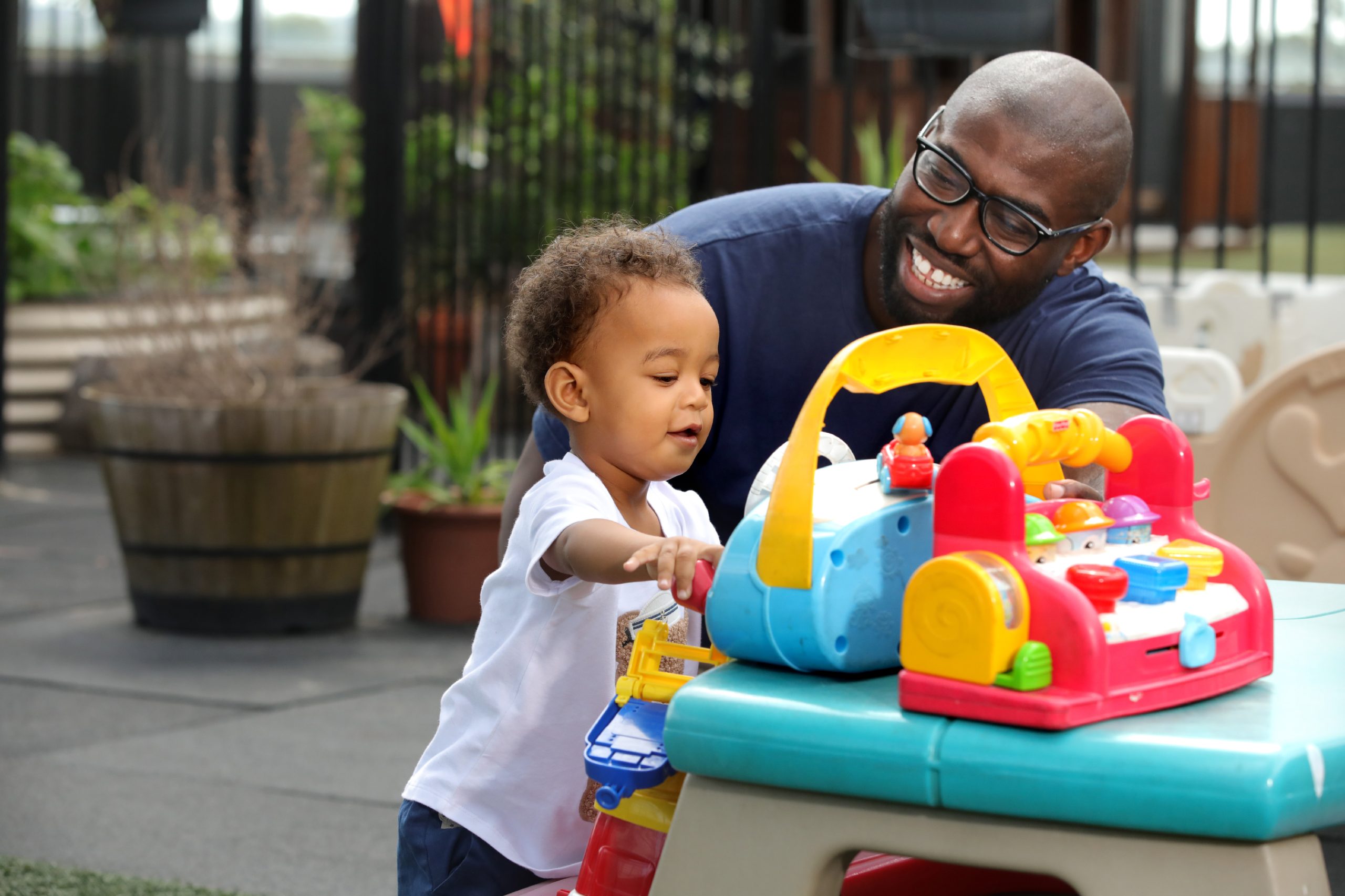 Jeff and Alex playing together